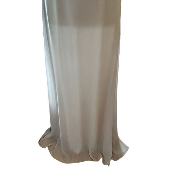 NWT BIRDIE GREY Women’s Halter Gray Cocktail/Party/Bridesmaid Lined Dress Size M - Picture 5 of 15